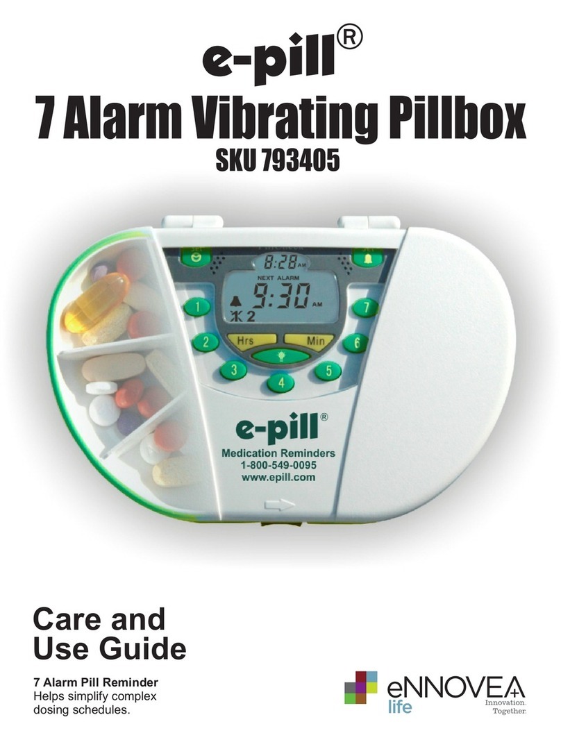 E-Pill 793405 Care and use guide