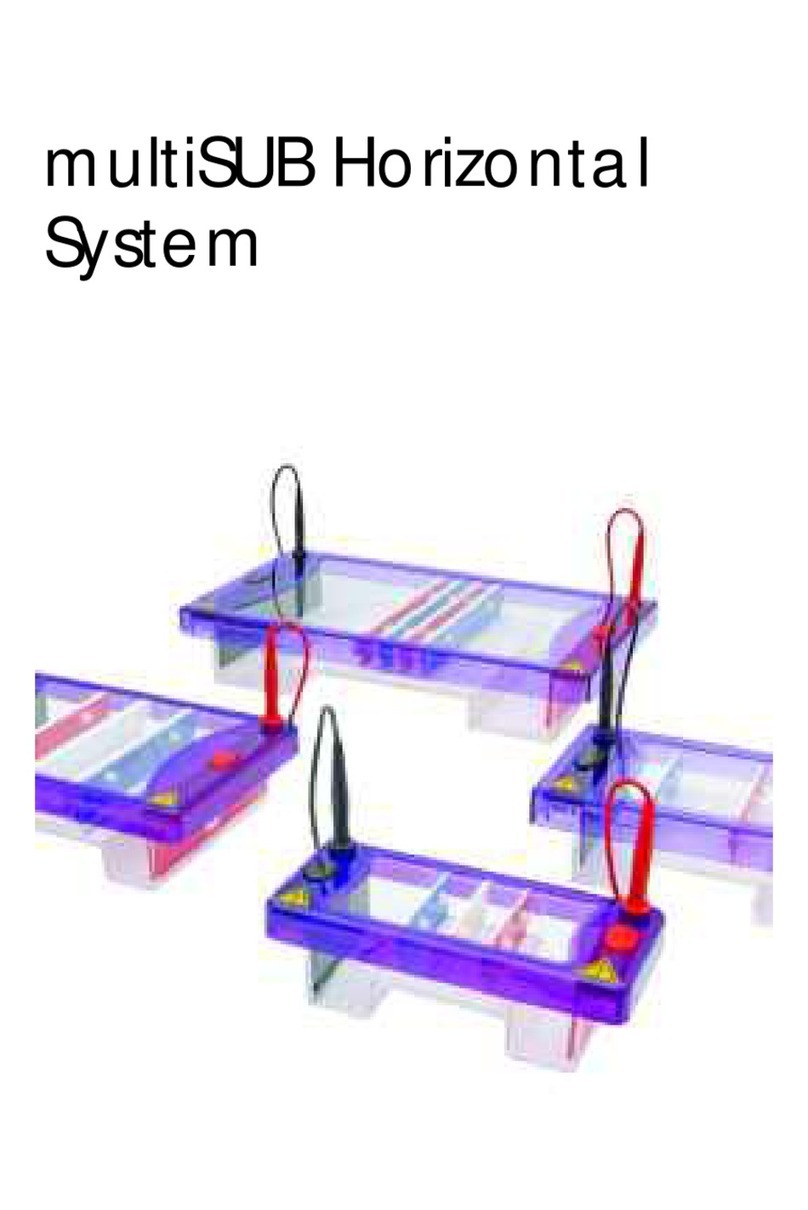 Cleaver Scientific multiSUB MSMINI7 User manual