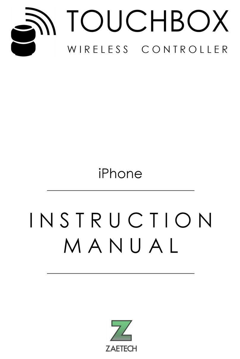 ZAETECH TouchBox instruction manual
