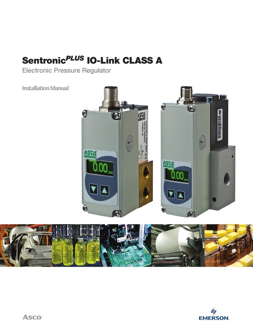 Emerson Asco SentronicPLUS User manual