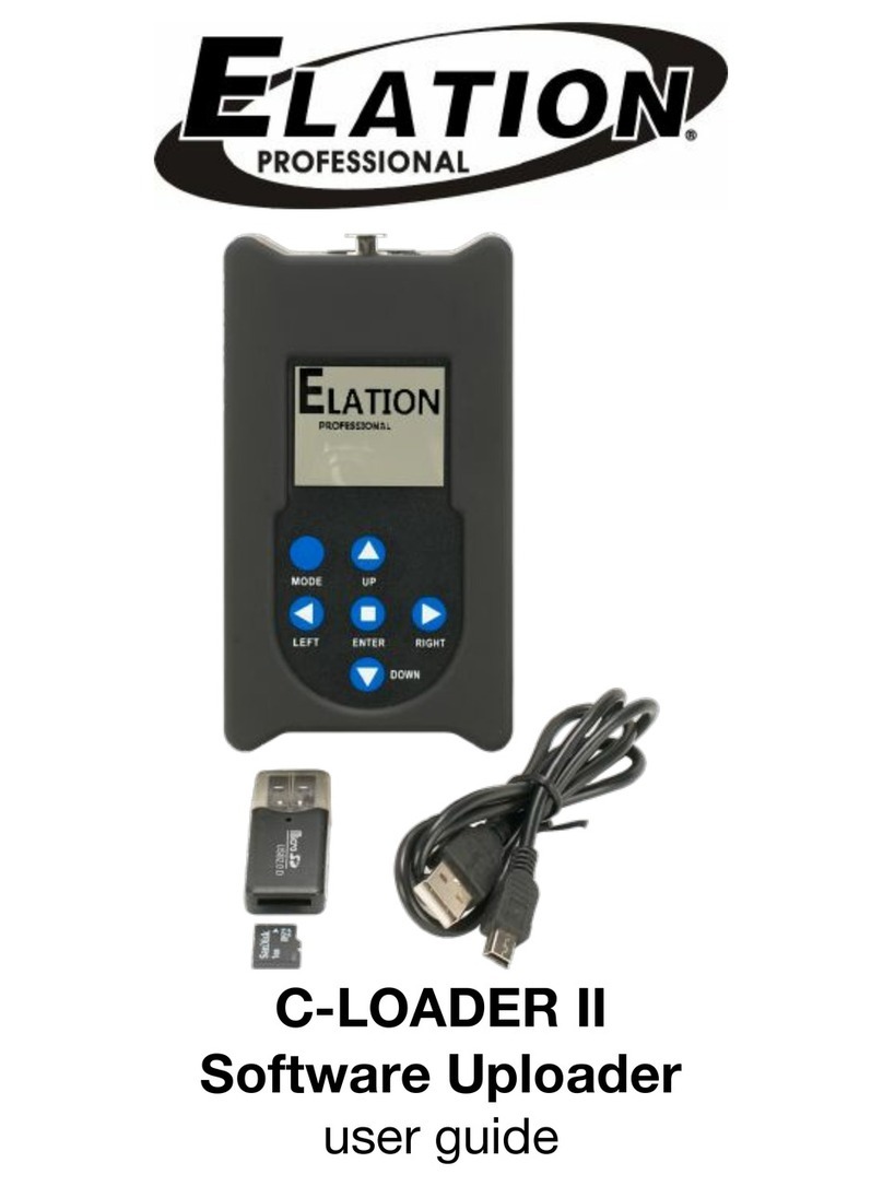 Elation C-LOADER II user guide