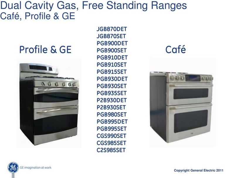 GE cafe User manual