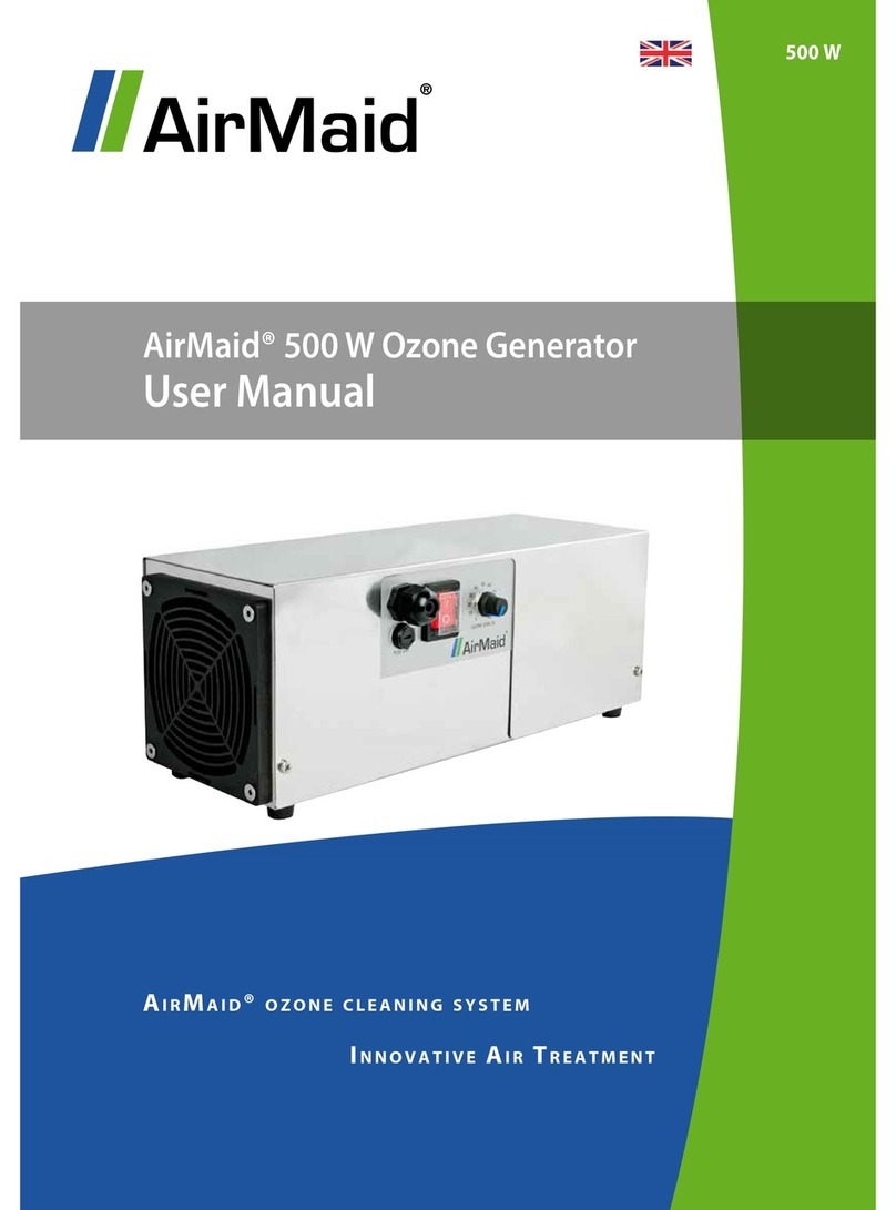 interzon AirMaid 500 W user manual
