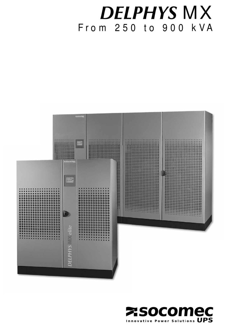 socomec DELPHYS MX manual