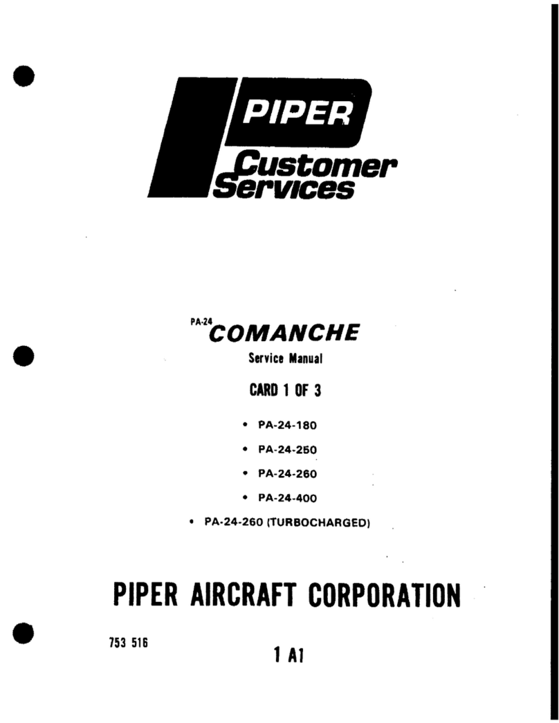 Piper PA-24 Comanche User manual Piper PA-24 Comanche User manual