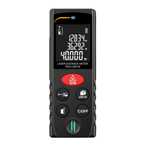 PCE Instruments PCE-LDM 45 User manual PCE Instruments PCE-LDM 45 User manual