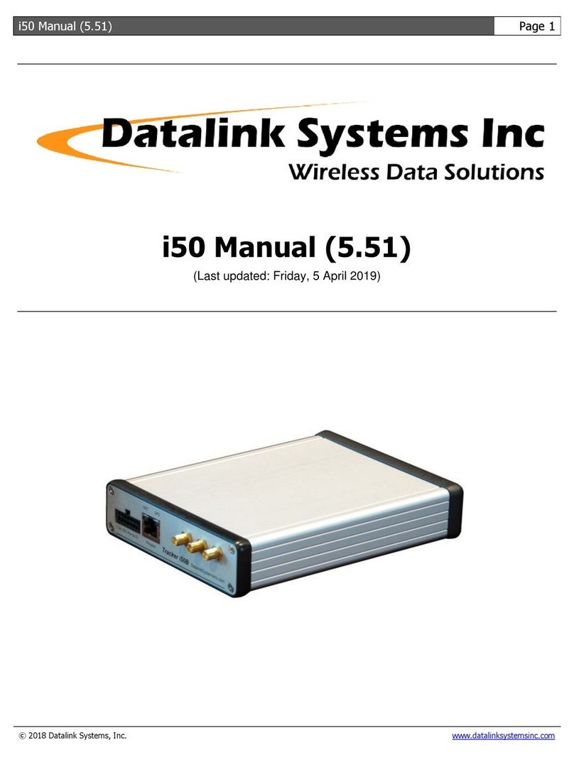 Datalink Systems i50 manual
