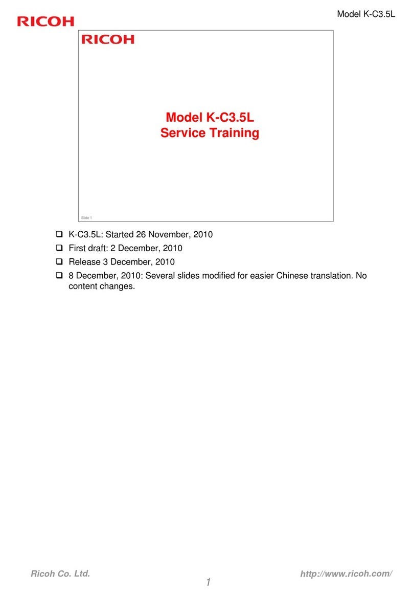 Ricoh K-C3.5L Manual