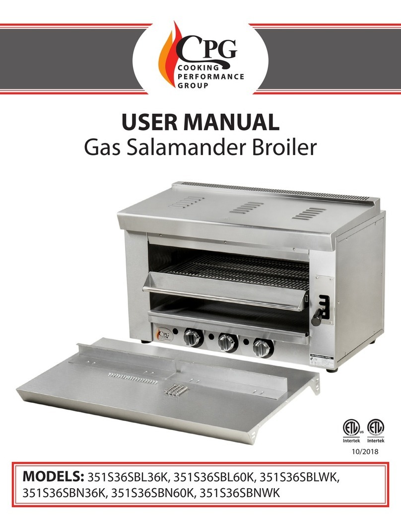 CPG 351S36SBL60K user manual