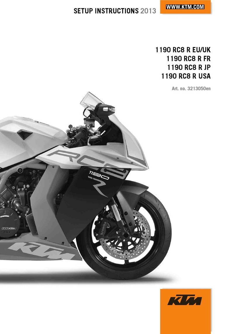 KTM 2013 1190 RC8 R JP Manual KTM 2013 1190 RC8 R JP Manual