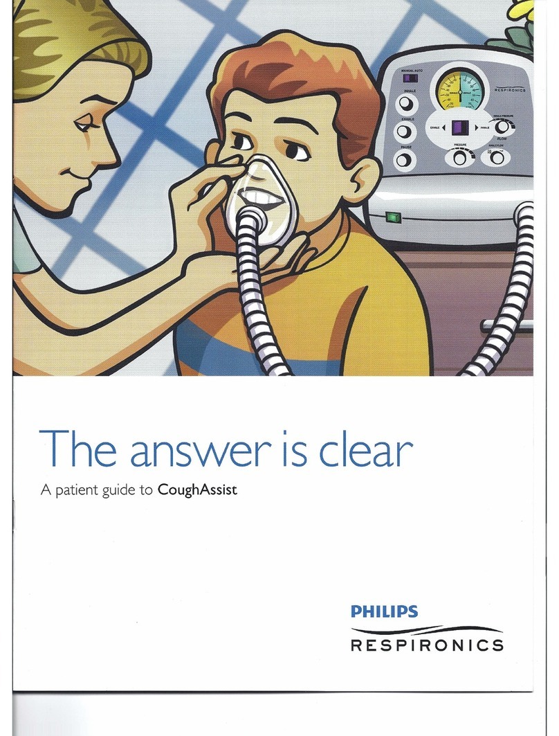 PHILIPS Respironics CoughAssist Patient guide PHILIPS Respironics CoughAssist Patient guide