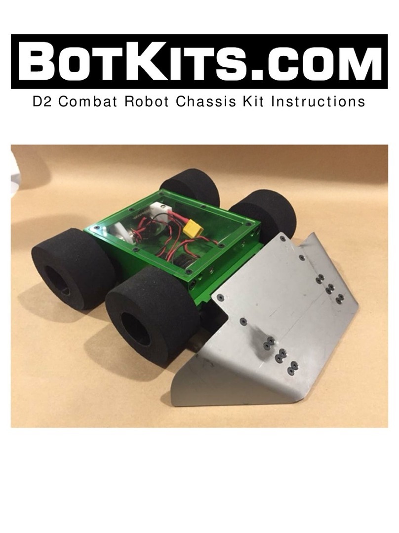BotKits.com D2 COMBAT ROBOT KIT instructions
