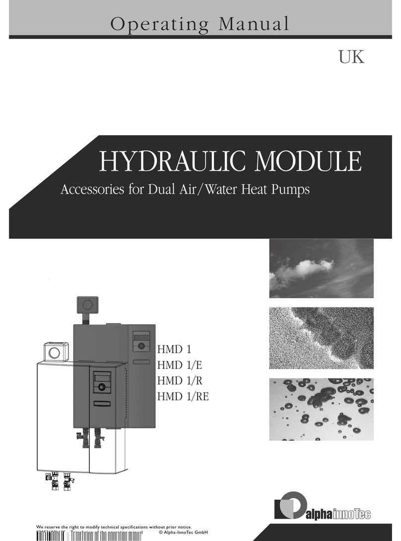 alphainnoTec HMD 1 operating manual