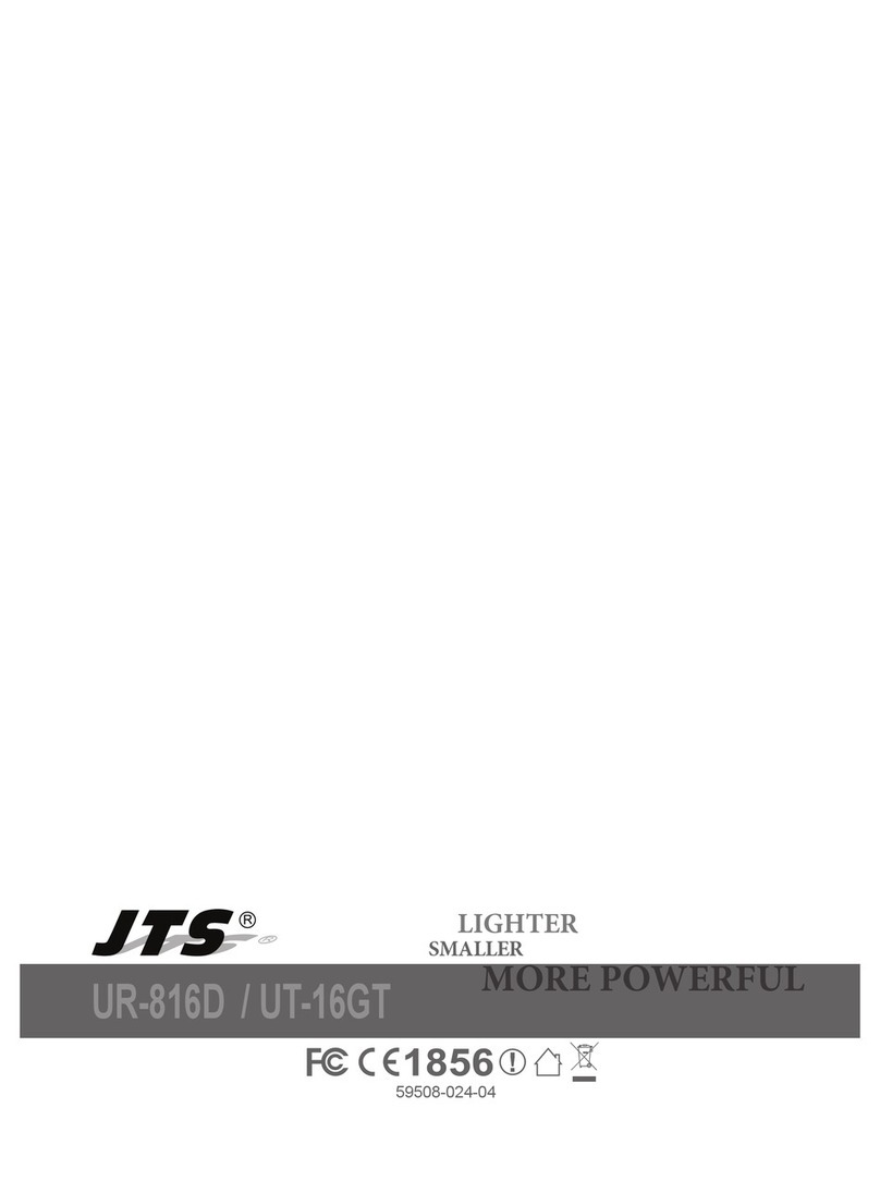 JTS UT-16GT manual