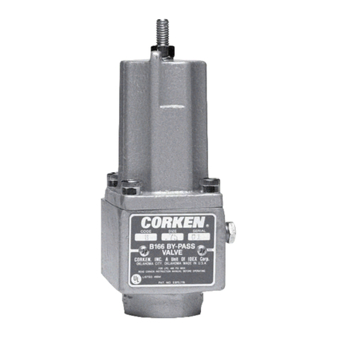 Corken B166 Installation, operation & maintenance manual