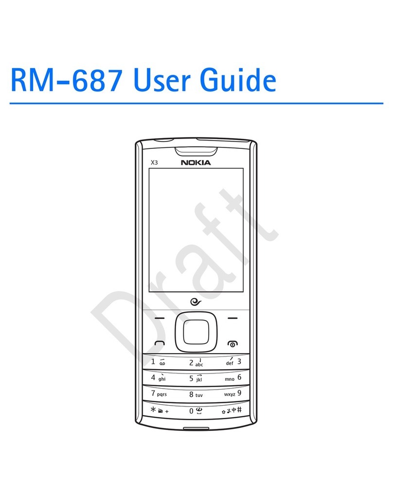 Nokia X3 User manual