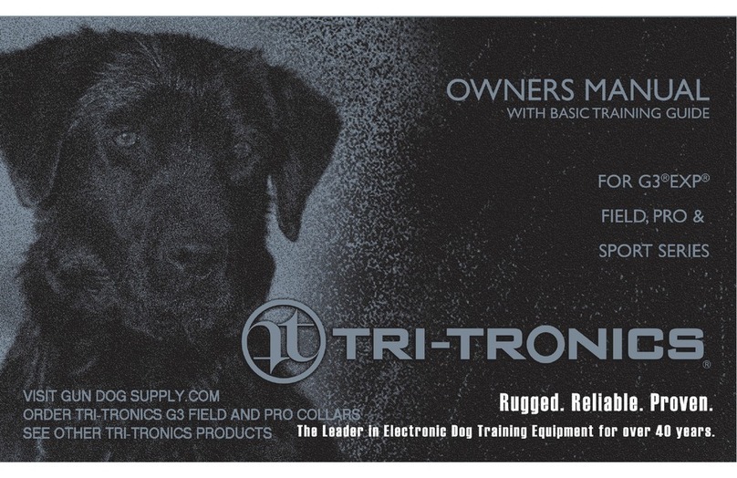 Tri-Tronics G3 EXP FIELD Series User manual