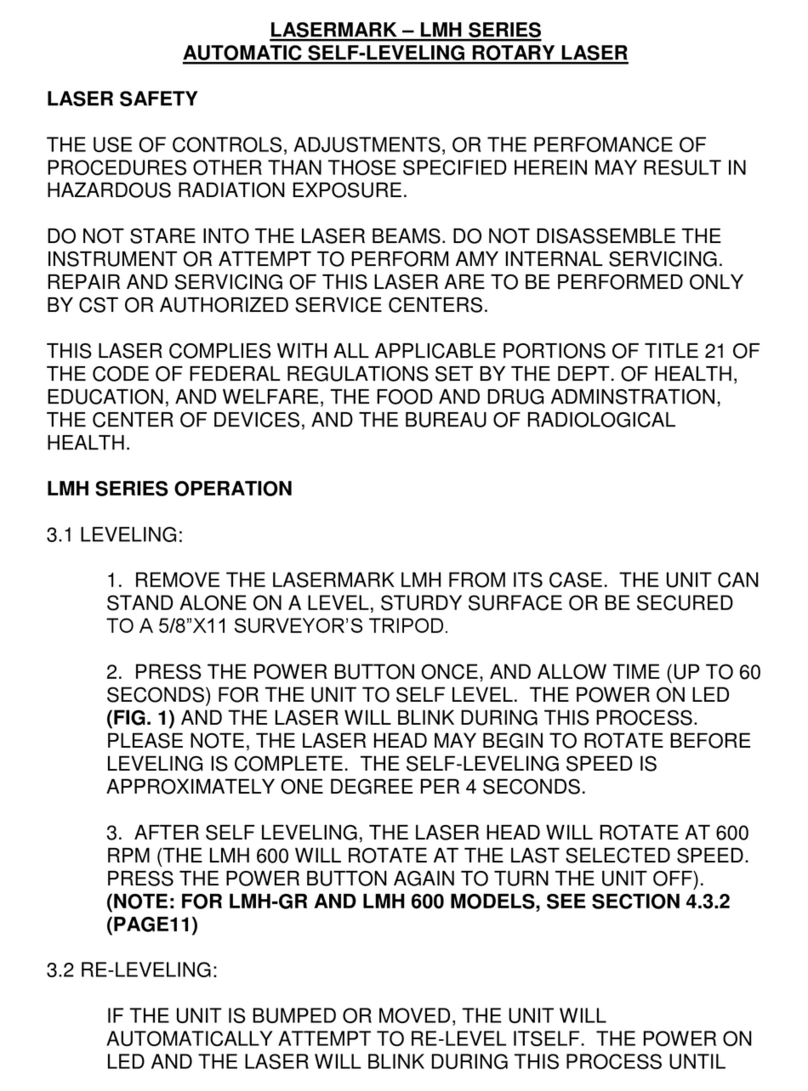 Lasermark LMH Series manual