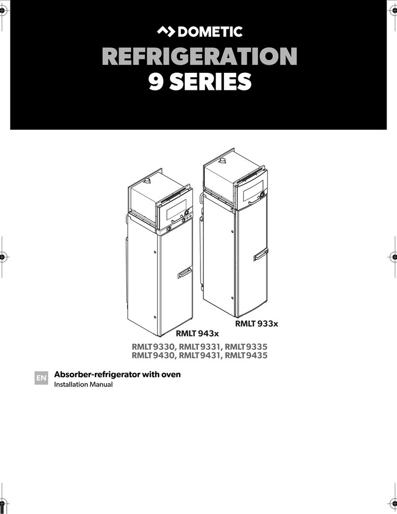 Dometic 9 SERIES installation manual