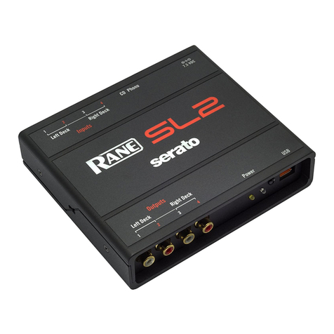 Serato SL2 User manual Serato SL2 User manual