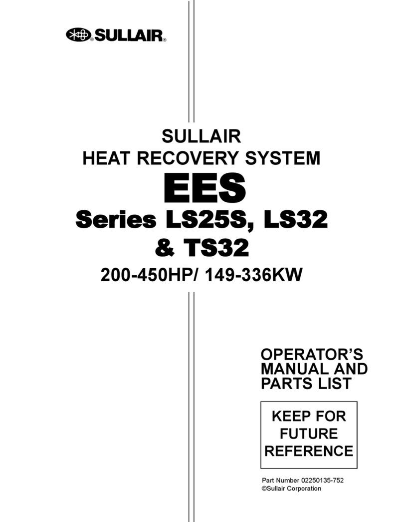 Sullair EES LS32 Series Installation and maintenance instructions