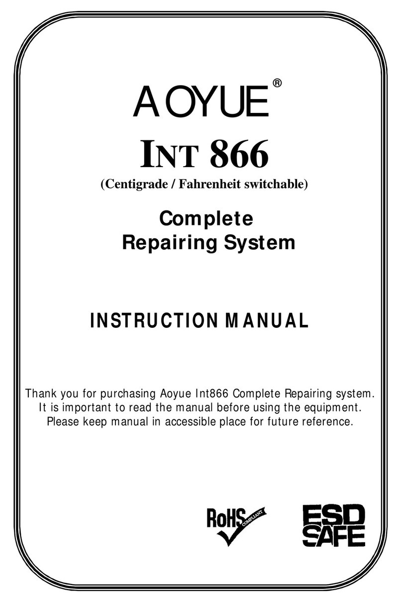 aoyue INT866 instruction manual