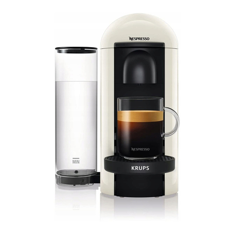 Krups Nespresso Vertuo Plus User manual