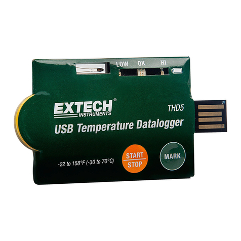 Extech Instruments THD5 User manual