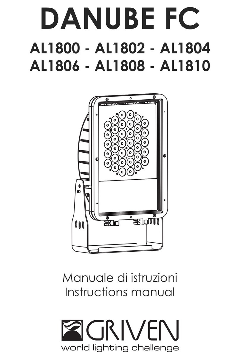 Griven DANUBE FC AL1800 User manual