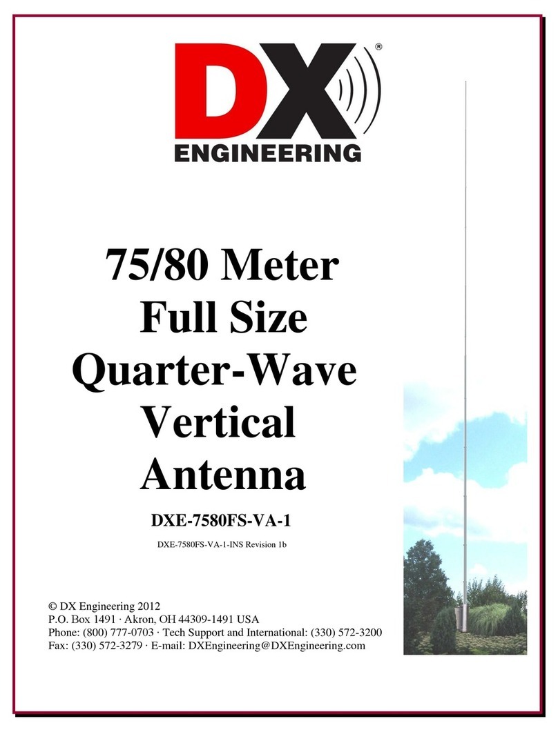 DX Engineering DXE-7580FS-VA-1 User manual