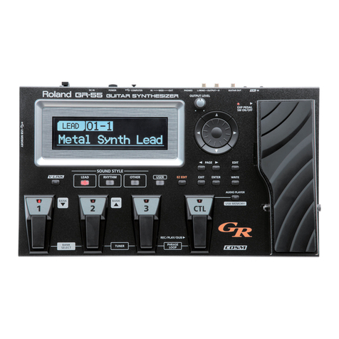 Roland GR-55 Setup guide Roland GR-55 Setup guide
