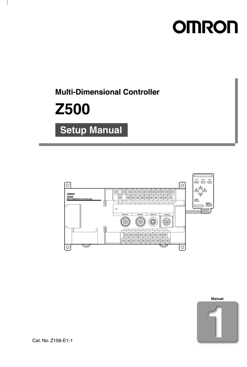 Omron Z500 Series User guide