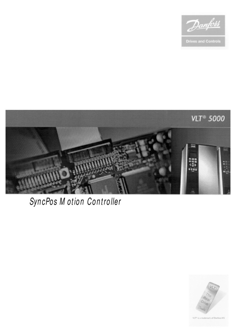 Danfoss VLT 5000 Series User manual