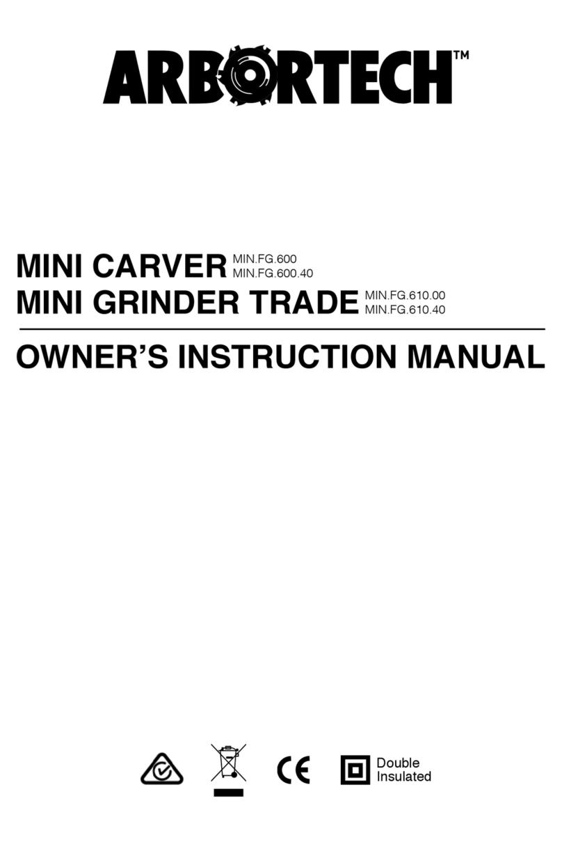 Arbortech MINI CARVER Setup guide