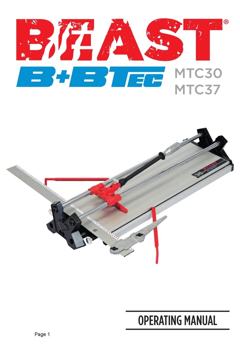 Beast MTC30 operating manual