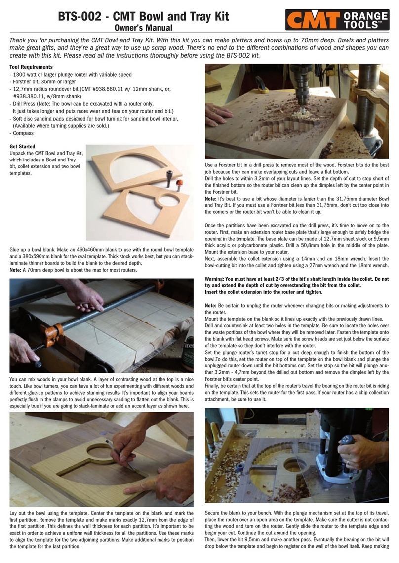 CMT ORANGE TOOLS BTS-002 User manual