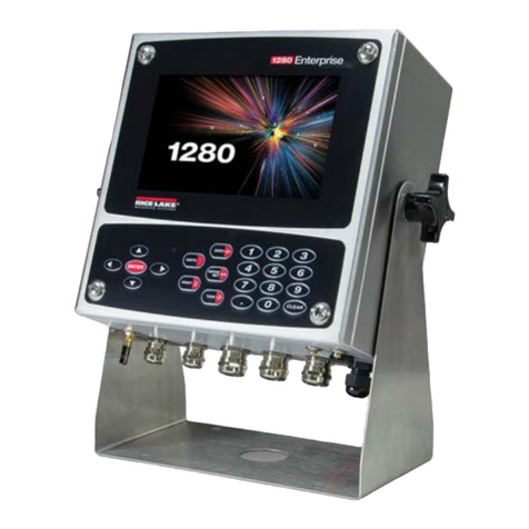 Rice Lake 1280 Enterprise Series Technical manual
