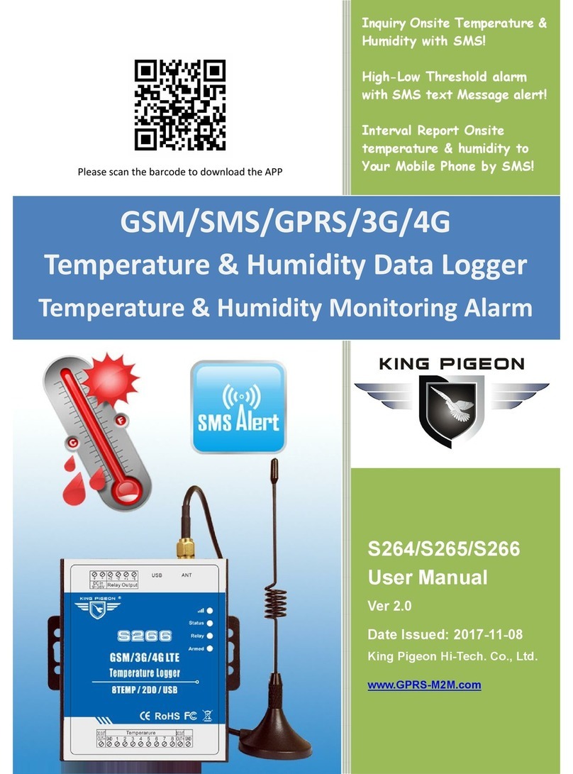 King Pigeon S264 user manual