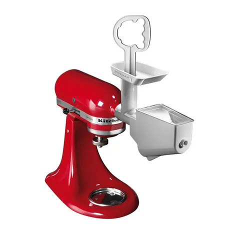 KitchenAid 5FVSP Quick guide