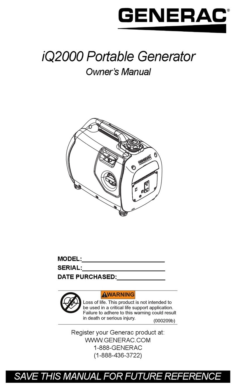 Generac Power Systems iQ2000 User manual