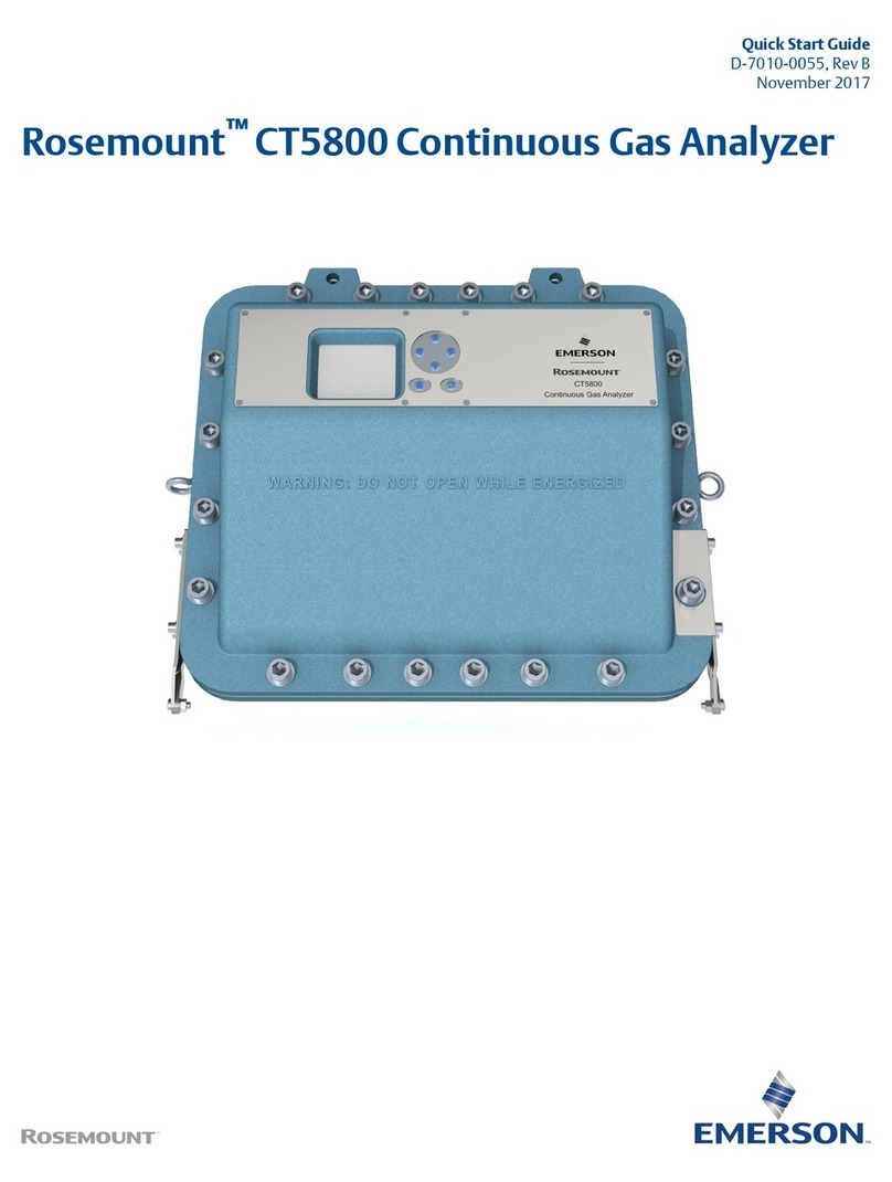 Emerson Rosemount CT5800 quick start guide