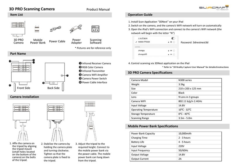 SilvrCraft 3D PRO N300 series product manual