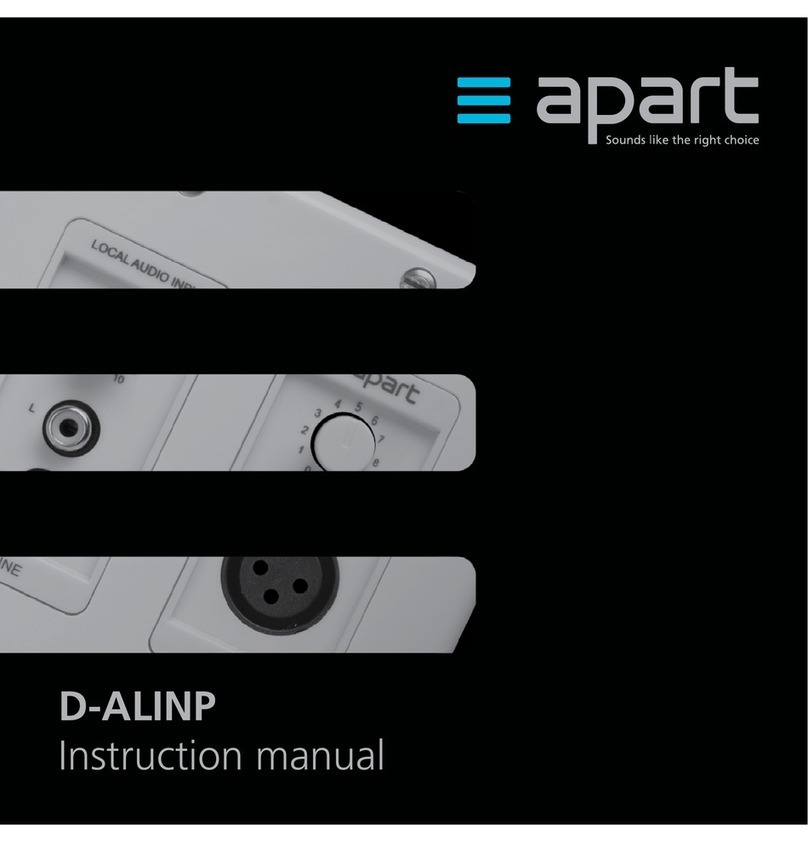 APART D-ALINP User manual