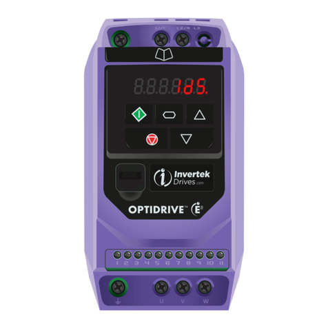 Invertek Optidrive E3 Series Instructions for use