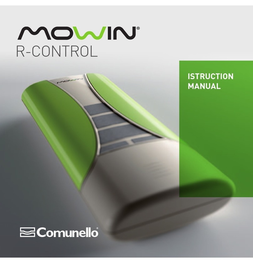 Comunello Mowin R1-Control instruction manual