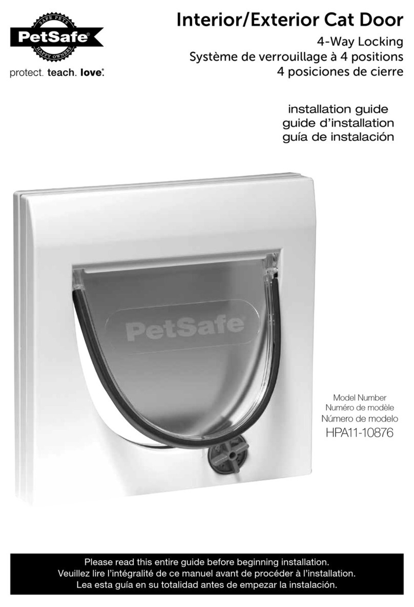 Petsafe HPA11-10876 installation guide