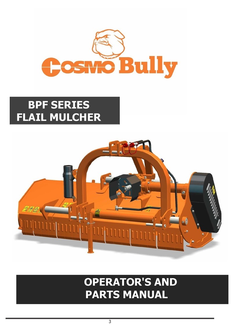 COSMO Bully BPF 180 Product manual