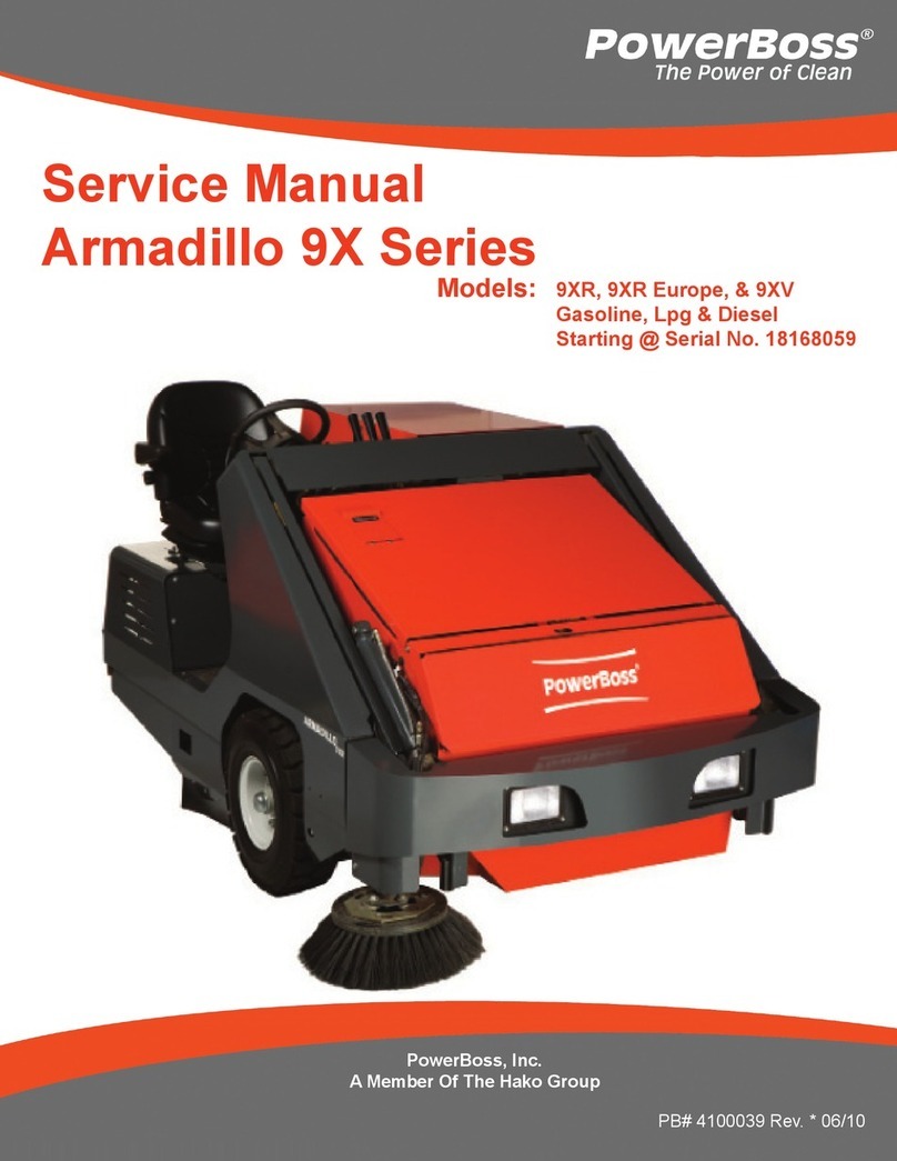PowerBoss Armadillo 9X Series User manual