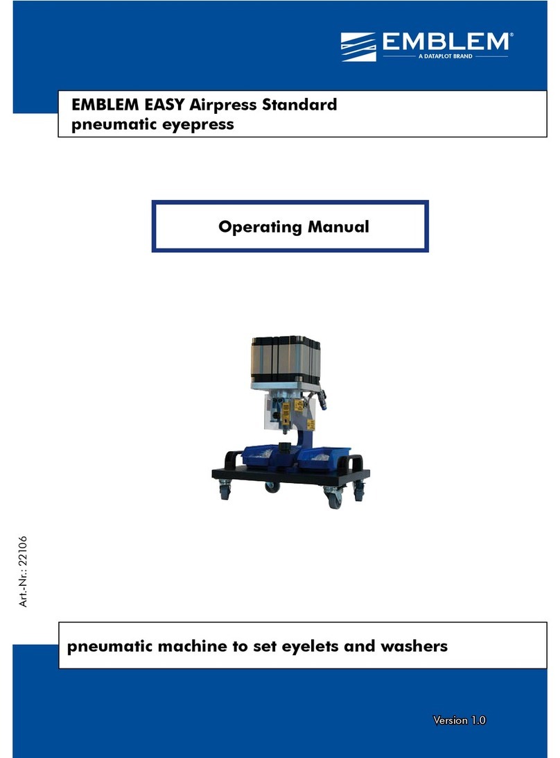 Dataplot EMBLEM EASY Airpress standard operating manual
