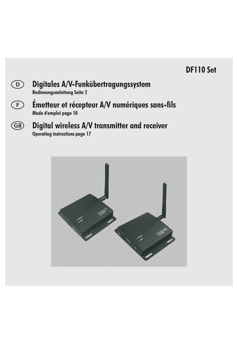 Indexa DF110 Set operating instructions